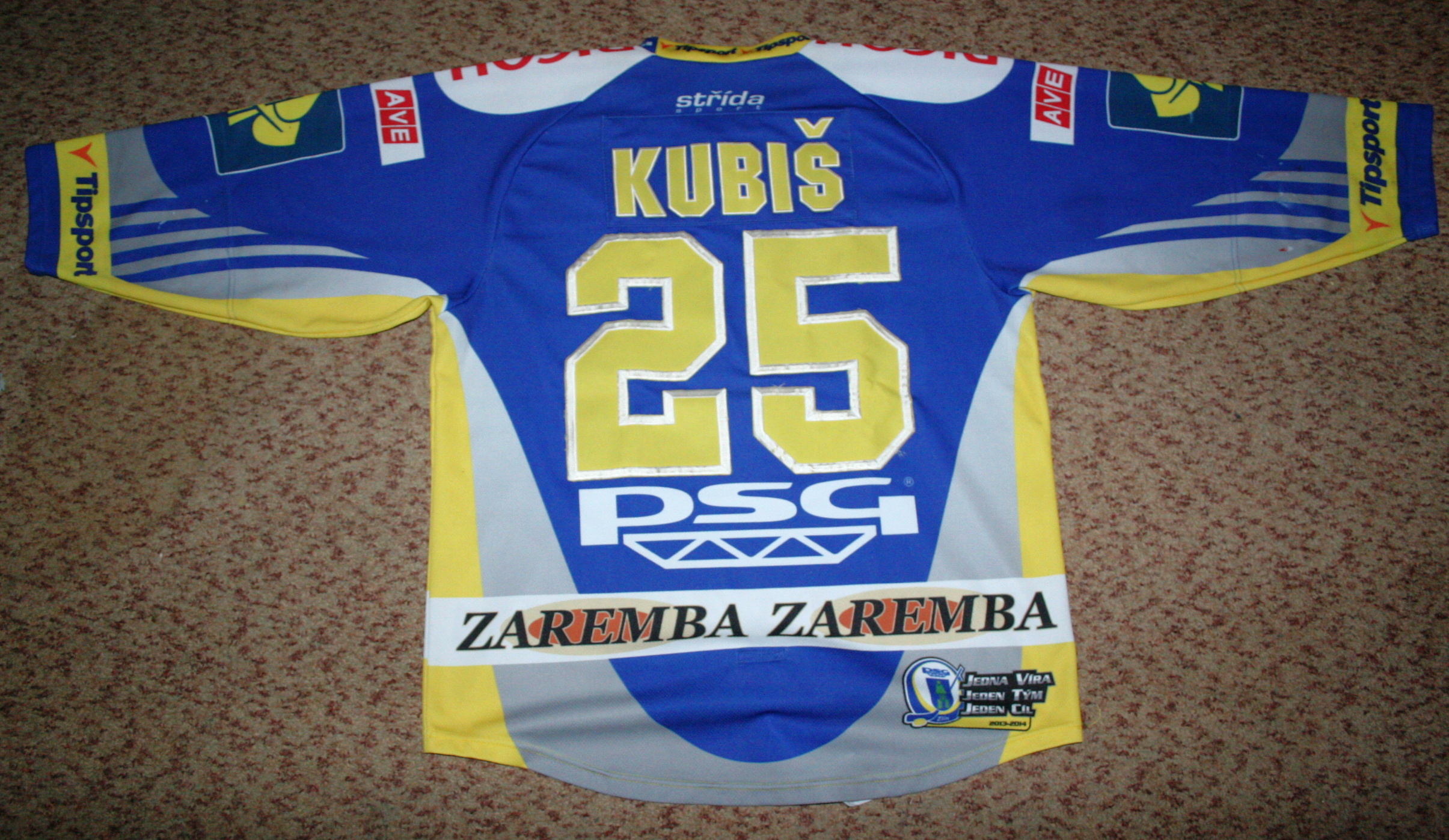 mistrovský dres 2013-2014 Pavel Kubiš 2