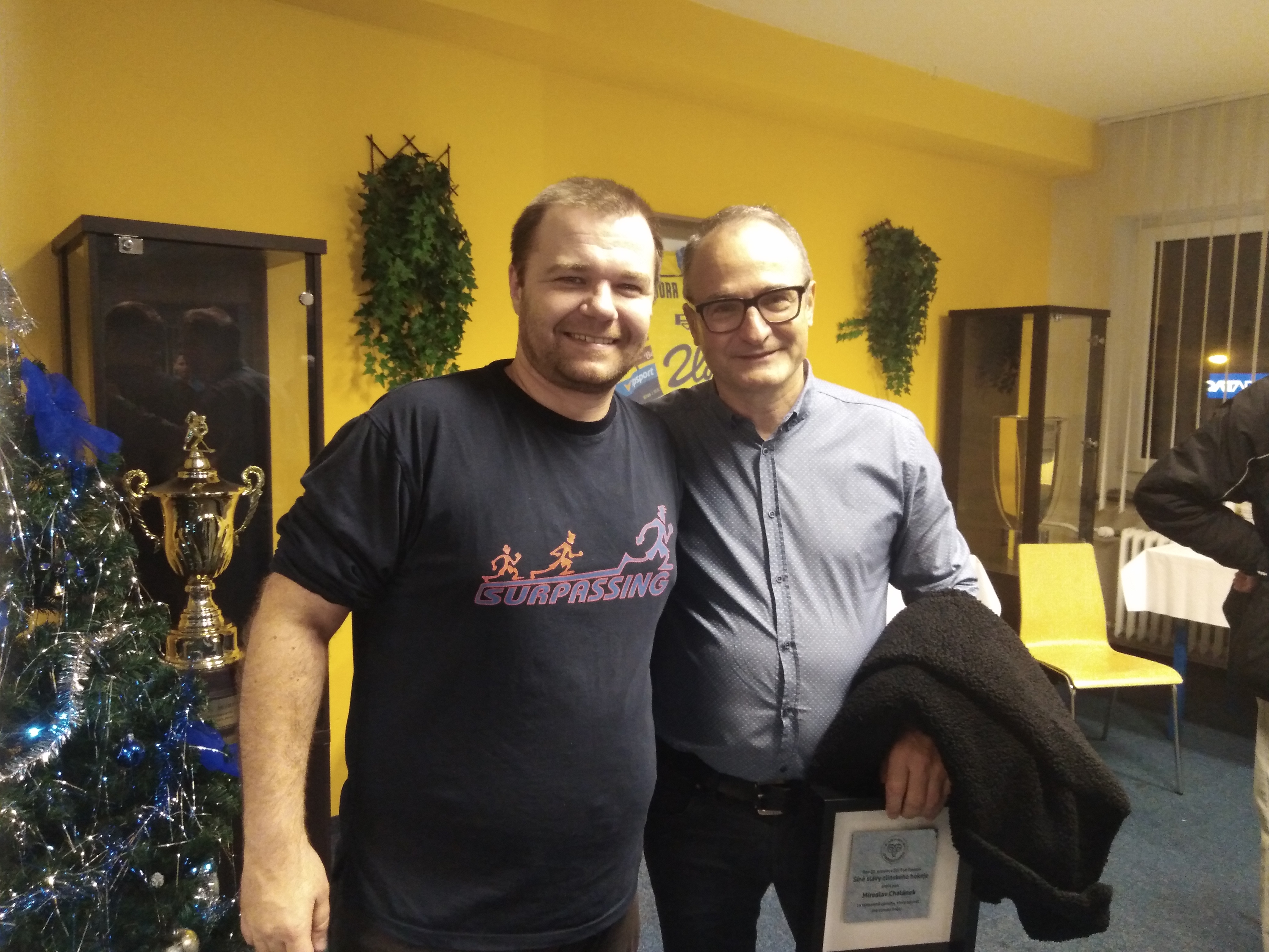 Miroslav Chalánek a já