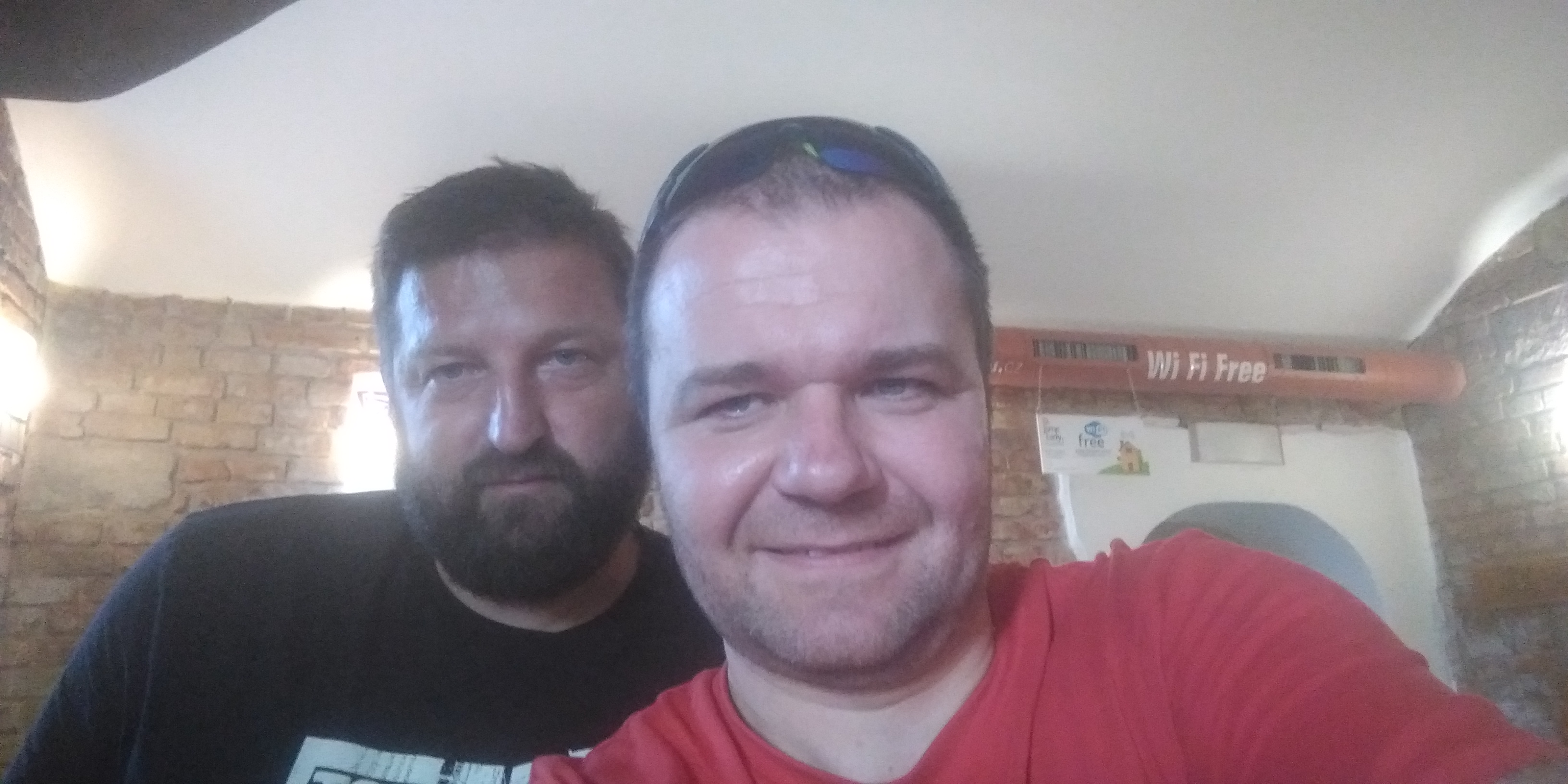 Michal Mařík a já