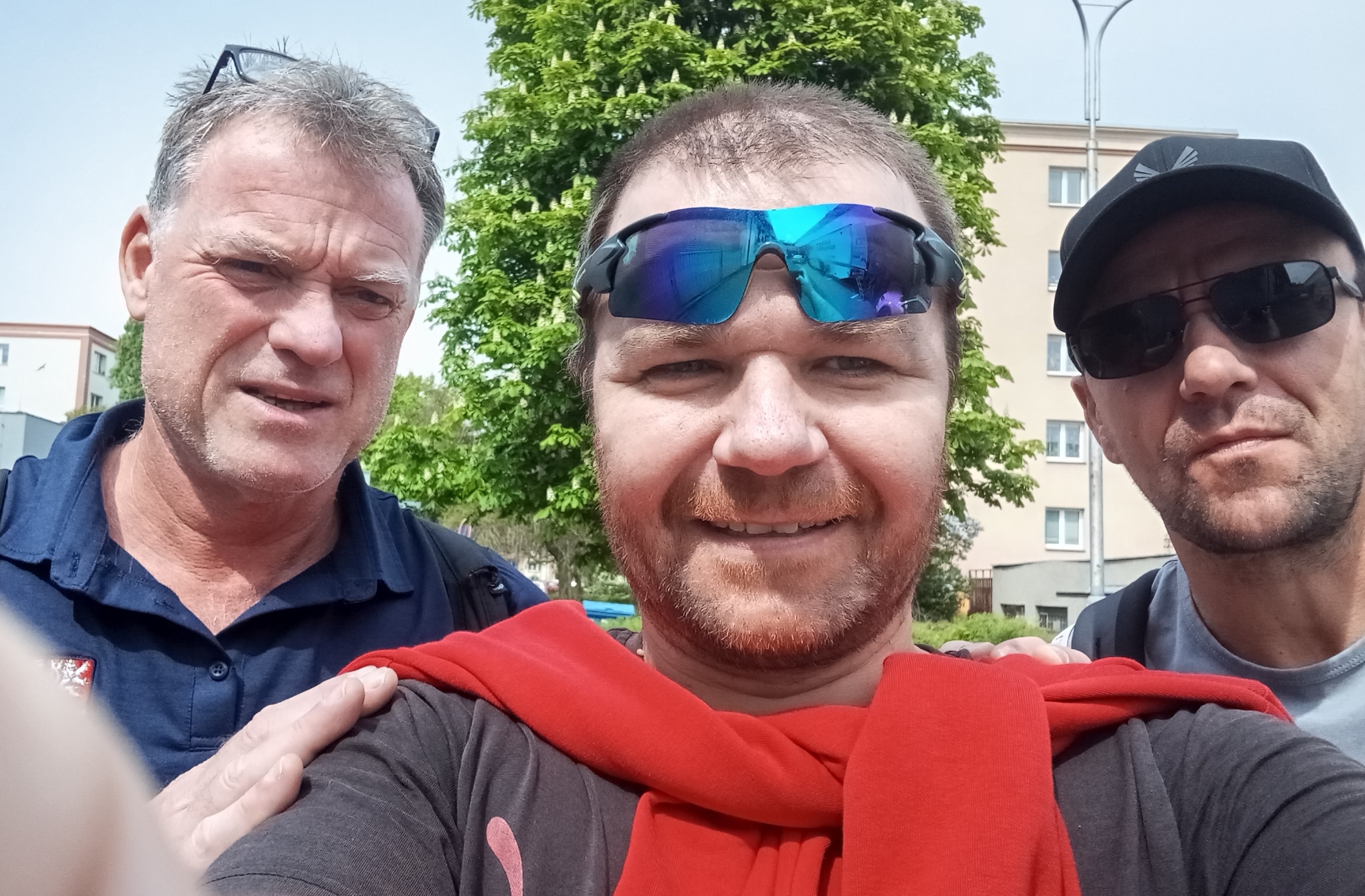 Radim Rulík (vlevo) Marek Židlický a já