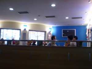 sportovní stylová restaurace